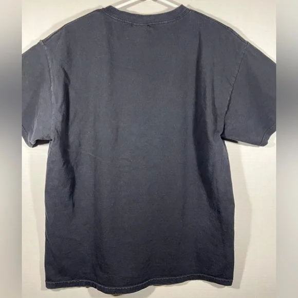 Y2K Angry Birds Space Anim Cartoon Graphic T Shirt Size Large Black S/S - Picture 11 of 13